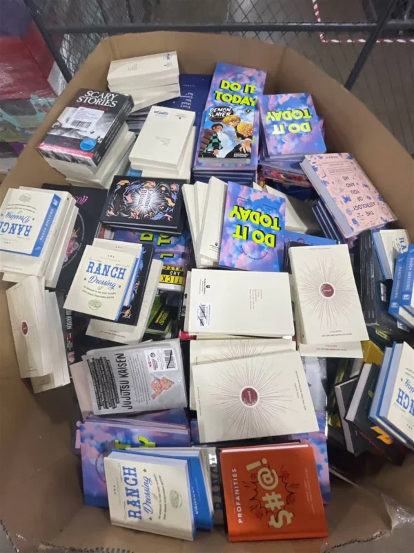 Assorted Books: 90% Off Original Retail