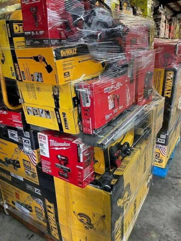 Wholesale Milwaukee & DeWalt Tool Pallet – 60+ Brand New Mixed Power Tools - Image 2