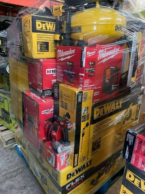 Wholesale Milwaukee & DeWalt Tool Pallet – 60+ Brand New Mixed Power Tools - Image 5